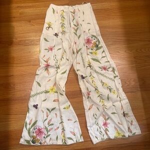 Agua Bendita linen pants